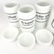 Porcelain apothecary jars