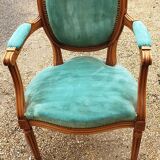 Armchair medallion louis xvi