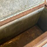 Old cooler in wood and zinc