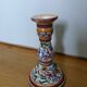 Hand painted Portugal Coimbra candle holder