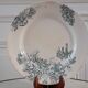 Flat iron earth earthenware of Givors late nineteenth century