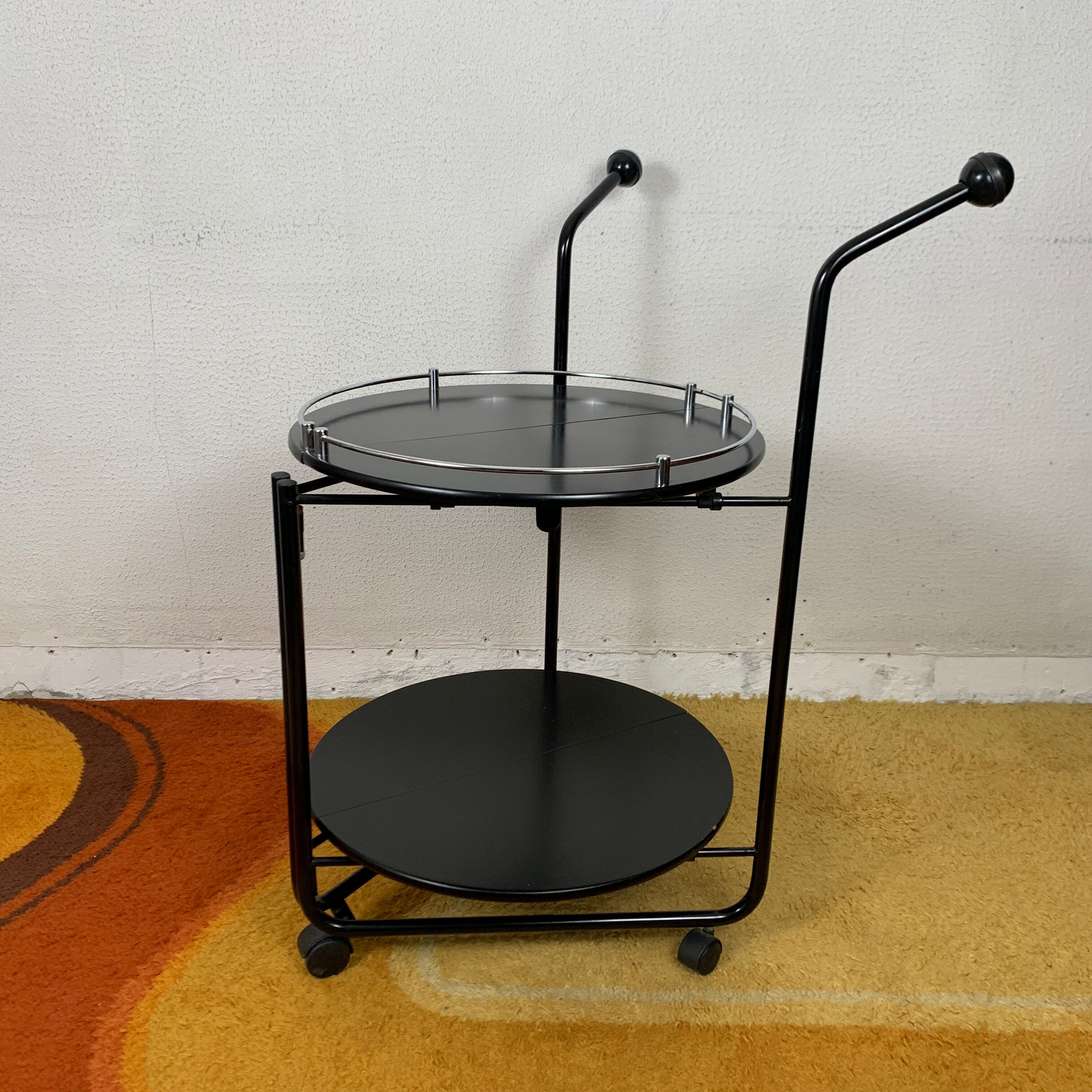 Service cart design 1980 vintage