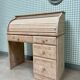 Bureau à rideau vintage, rénové