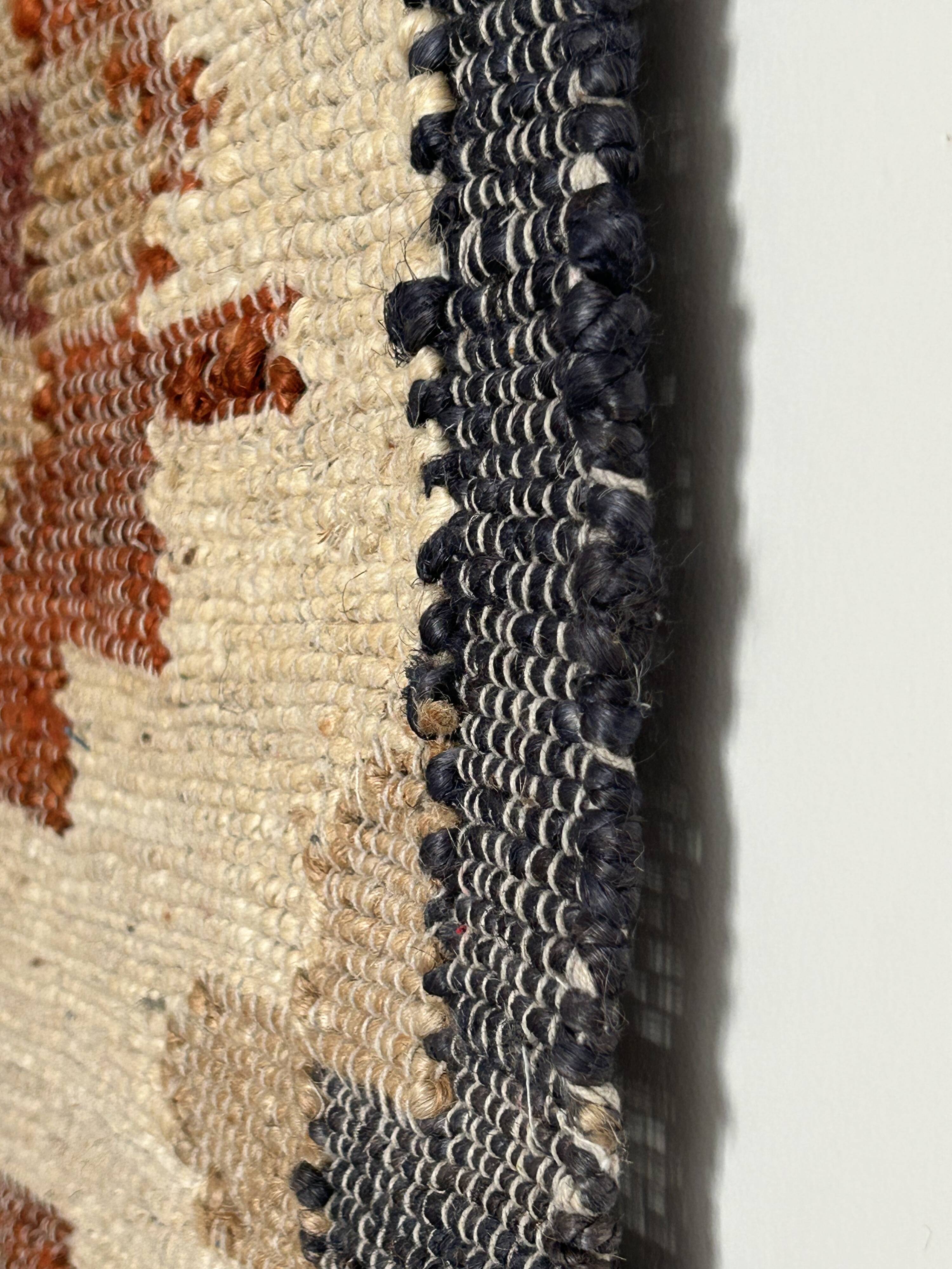 tapis kilim feli, jute-coton