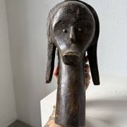 Tête de reliquaire africaine Fang