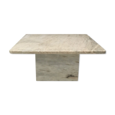 White marble coffee table 1970