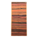 1960s Anatolian Kilim Runner, Striped Handwoven Wool Rug 125 x 363 cm