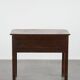 Table basse/console antique anglaise en chêne du XVIIIe siècle