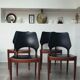 Set de 4 chaises en teck danoises des années 60