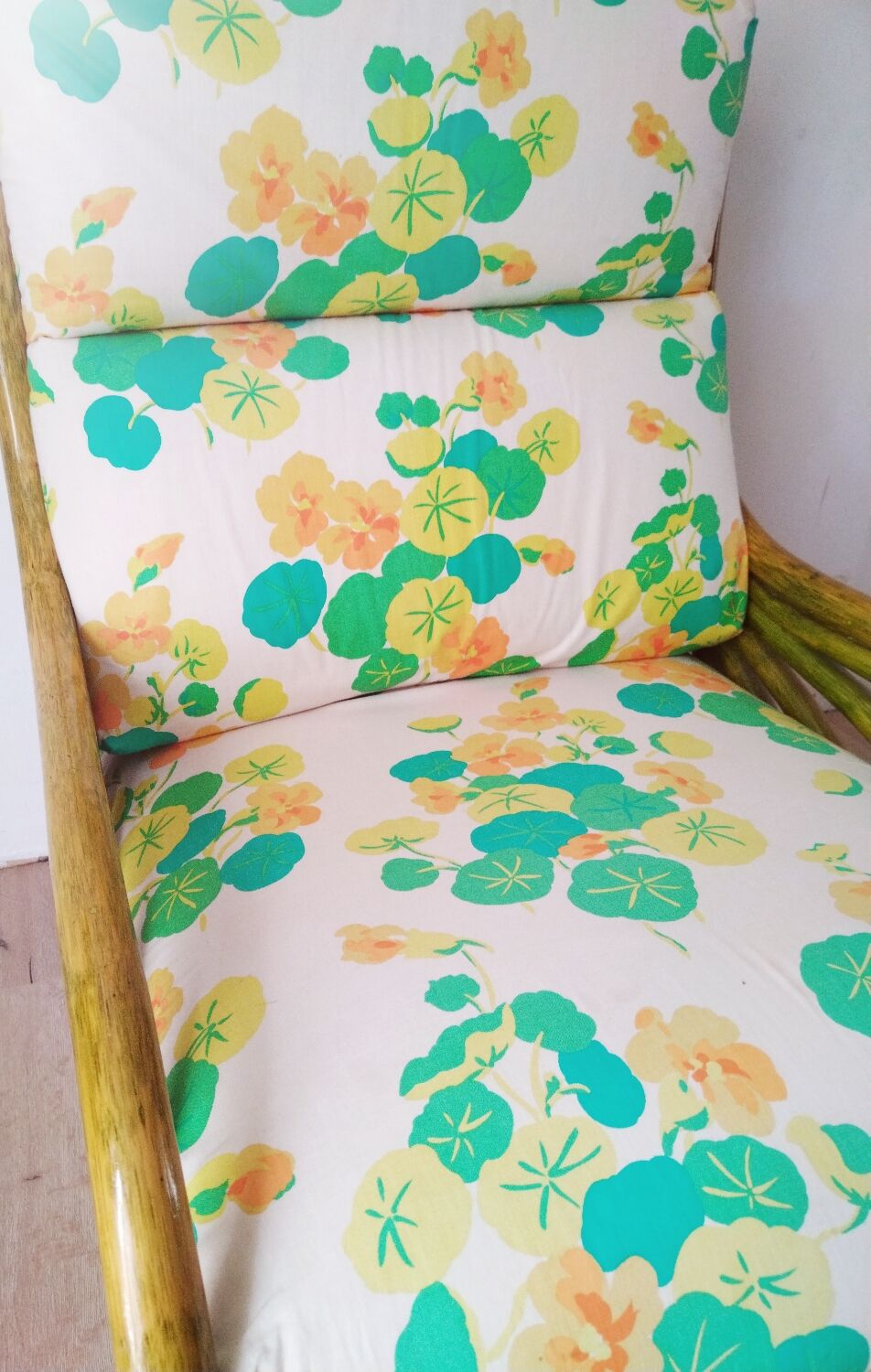 Salon bamboo rattan prestige