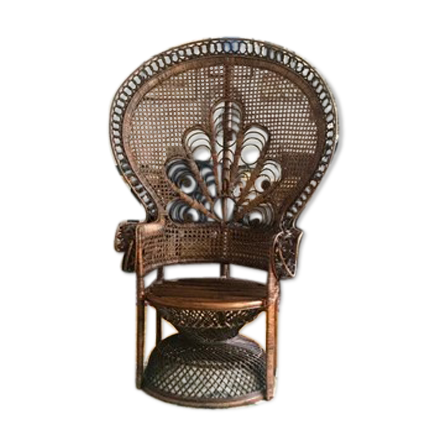 Emmanuelle peacock chair