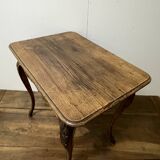 Oak side table from the 19th century