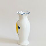 Vintage Sun & Moon Vase ceramic H17cm