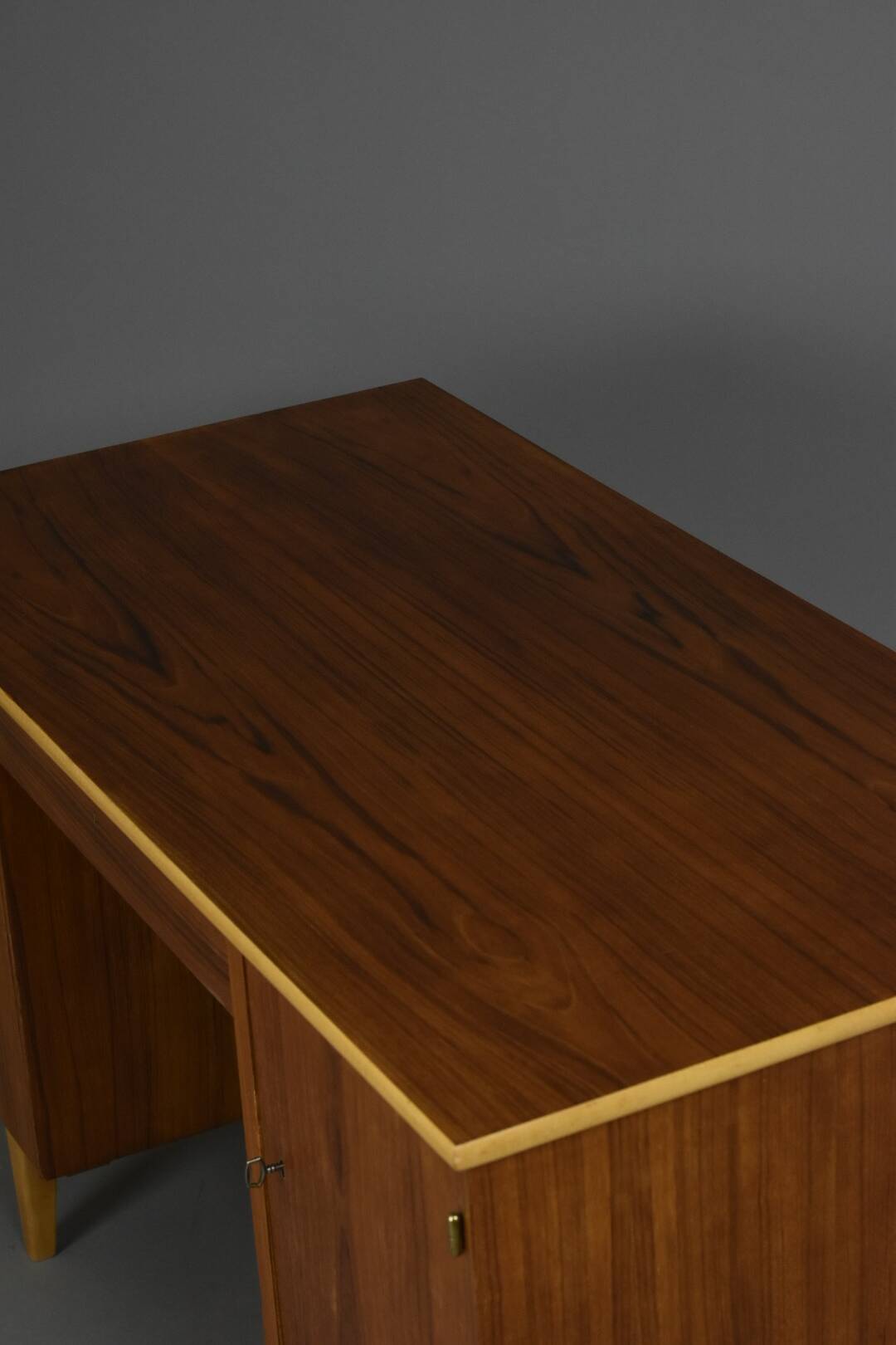 Swedish double-sided teak desk, late 1950s/early 1960s, SMB Bodafors