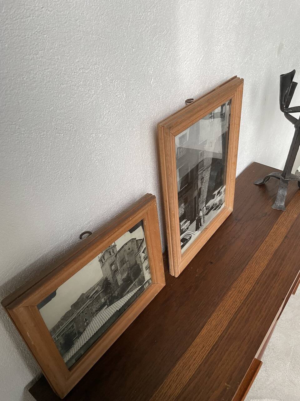 Set de trois photos noir et blanc 1950