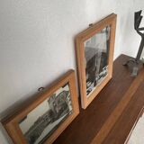 Set of three black and white photos 1950