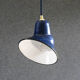 Blue industrial suspension in enamelled sheet metal with new electrical system