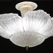 Honolulu, Midcentury Italian Murano Glass Pendant, 1970s