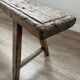 Oak farm bench