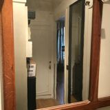 Art deco period solid oak coat rack