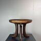 Handmade midcentury African tribal Jimma or Oromo tripod stool side table