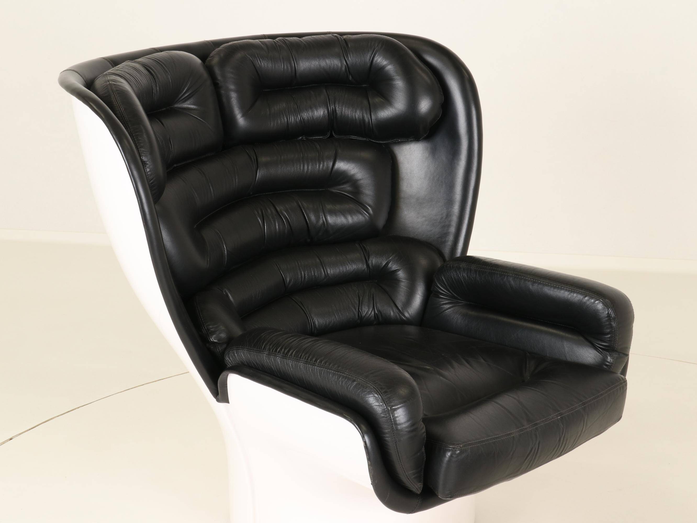 Elda Chair and Ottoman by Joe Colombo for Comfort, Italy, 1970s