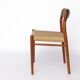 Niels Otto Møller Chair, Model 75 (1950s) – with Repair – Vintage Danish
