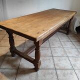 Oak farmhouse table