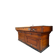 Large butcher's block from the late 19th century.
