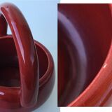 Paul Milet ceramic basket in Sèvres XXe