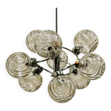 German Space Age Orbital Chandelier by Fischer Leuchten, 1970s. Germany