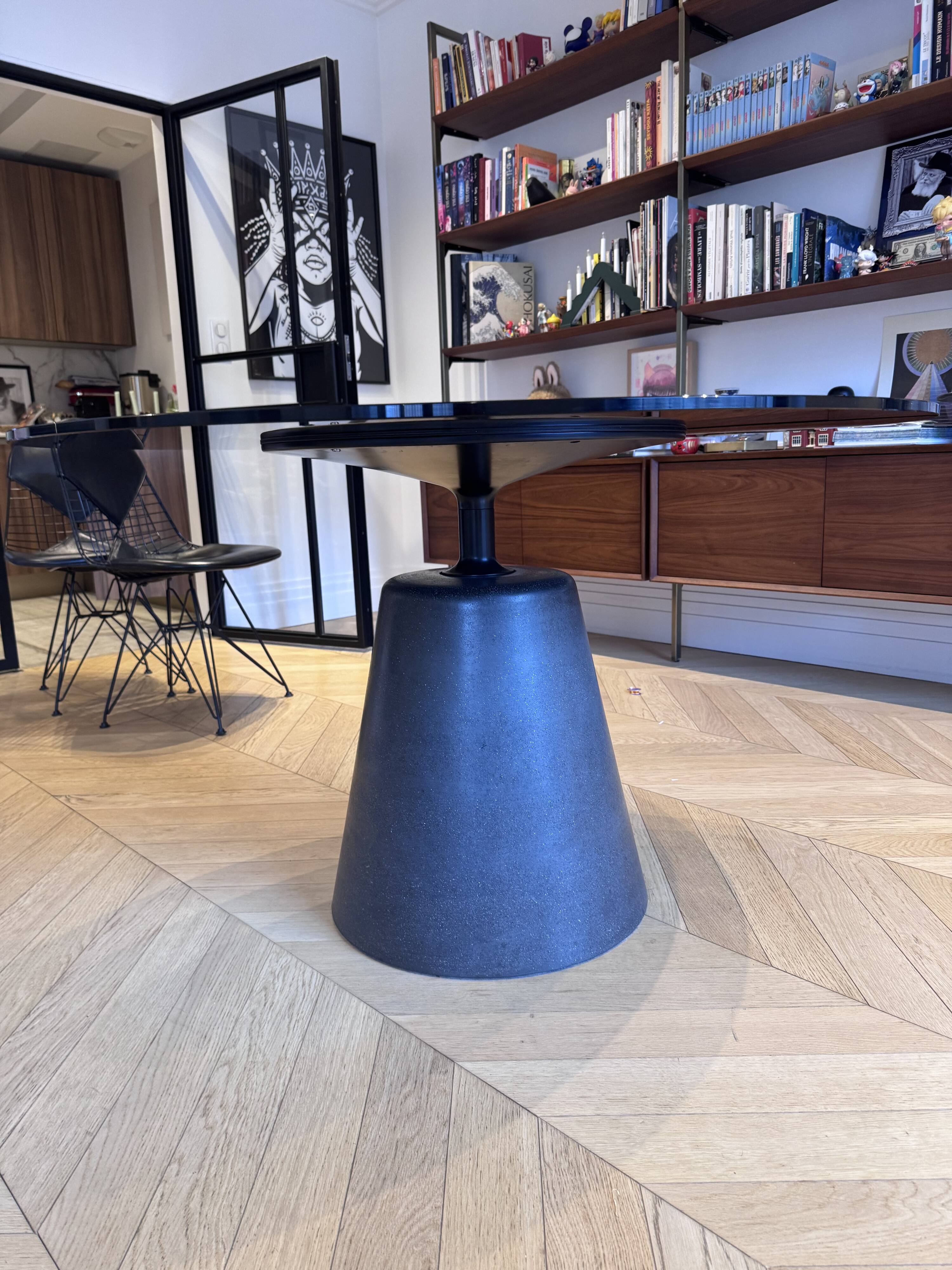 Rock table mdr italia jean marie massaud 120cm