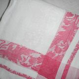 Ancient linen damask towels