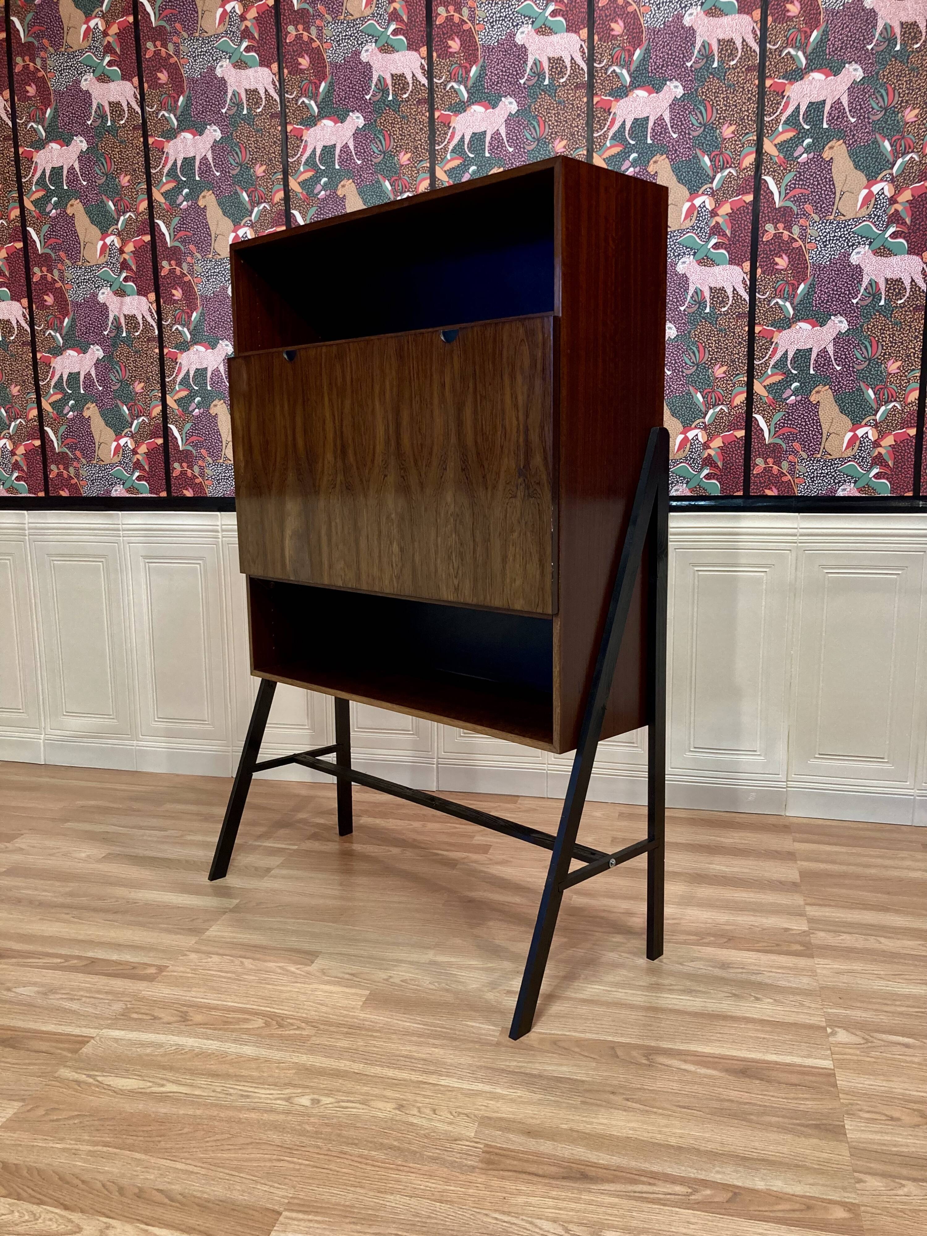 Rosewood desk scandinavian design 1950.