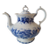 Creil Montereau teapot from the 19th century.