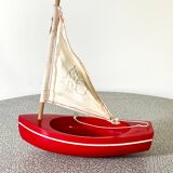 Tirot 201 basin sailing boat, vintage toy.