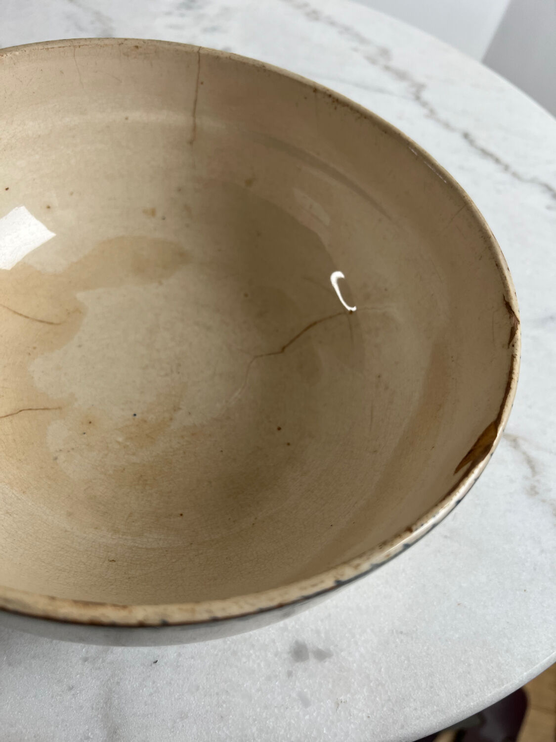 Large Sarreguemines Carmen Salad Bowl