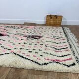 Handmade Moroccan Berber rug 255 X 146 CM