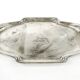 Art Nouveau tray, silver-plated pewter, Austria, early 20th century