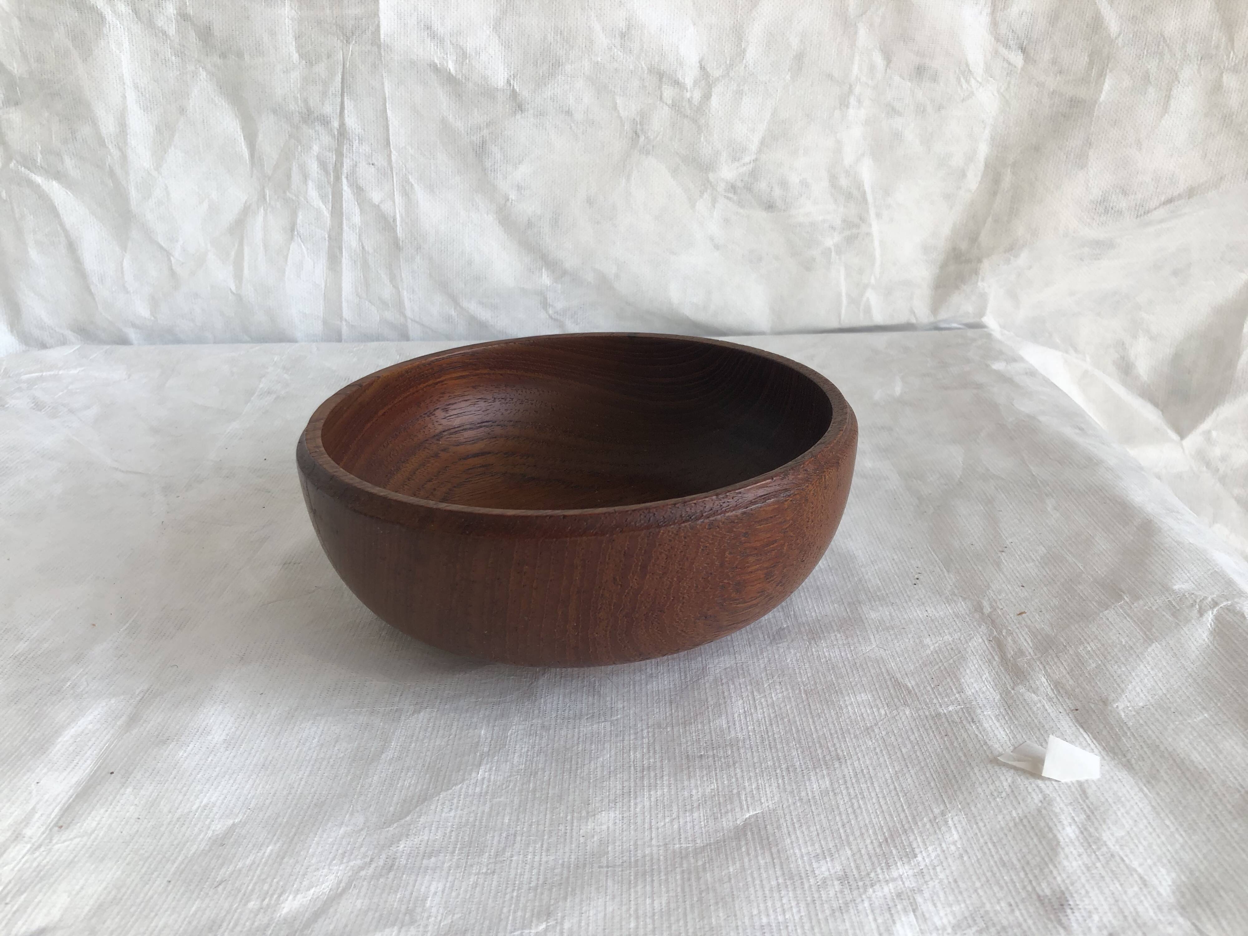 Vintage Scandinavian teak bowl