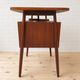 Bureau en teck petit danois par Gunnar Nielsen pour Tibergaard