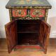Small hand-painted Tibetan piece of furniture