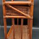 Vintage rattan bedside