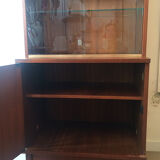 Bookcase in teak, André Montois 1950-60