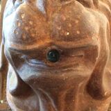 Tête de lion pour fontaine murale en fonte