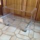Table basse plexiglas  vintage David Lange année 70