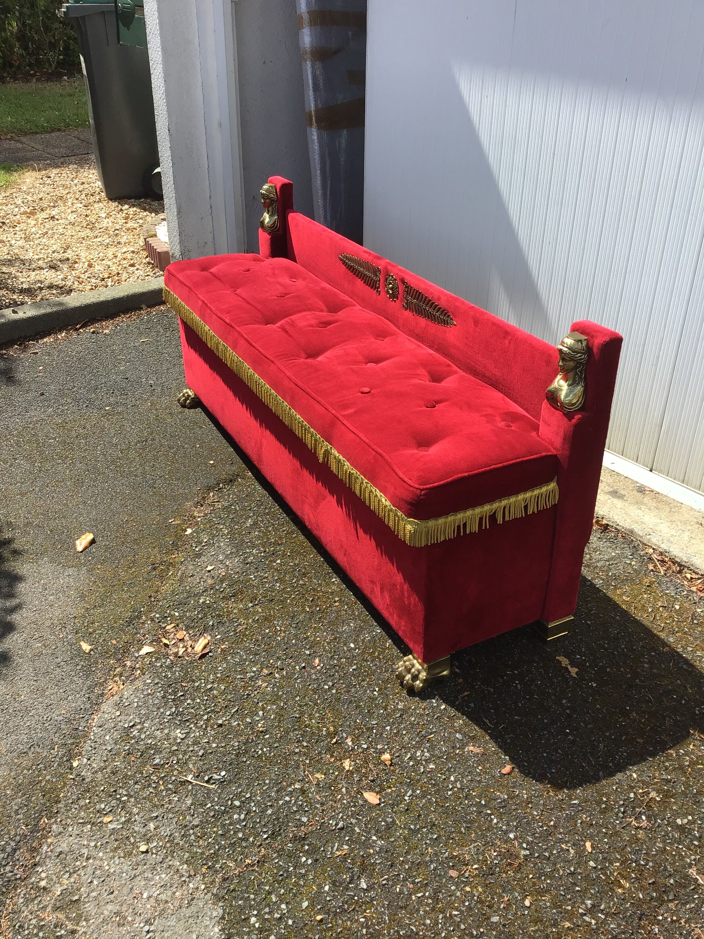 Empire style bench