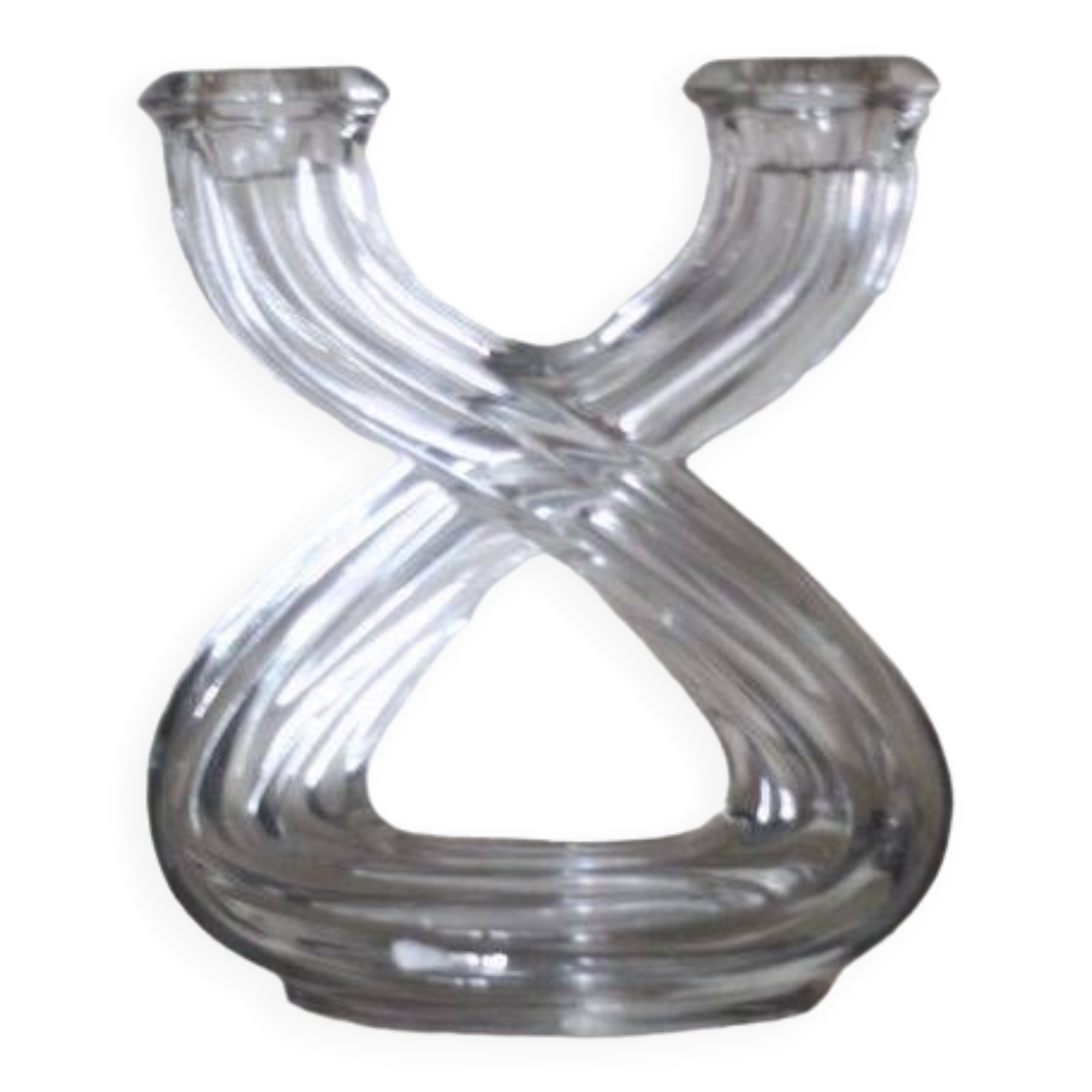 Vannes crystal candle holder