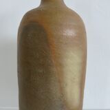 Grand vase en grès chamotté , années 70