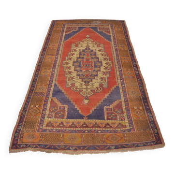 Tapis antique kurde d'Anatolie sku h15